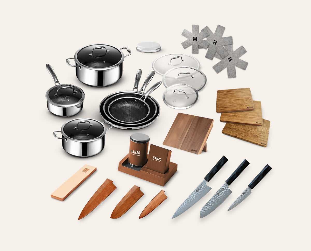 25-osaline Hanzo köögikomplekt