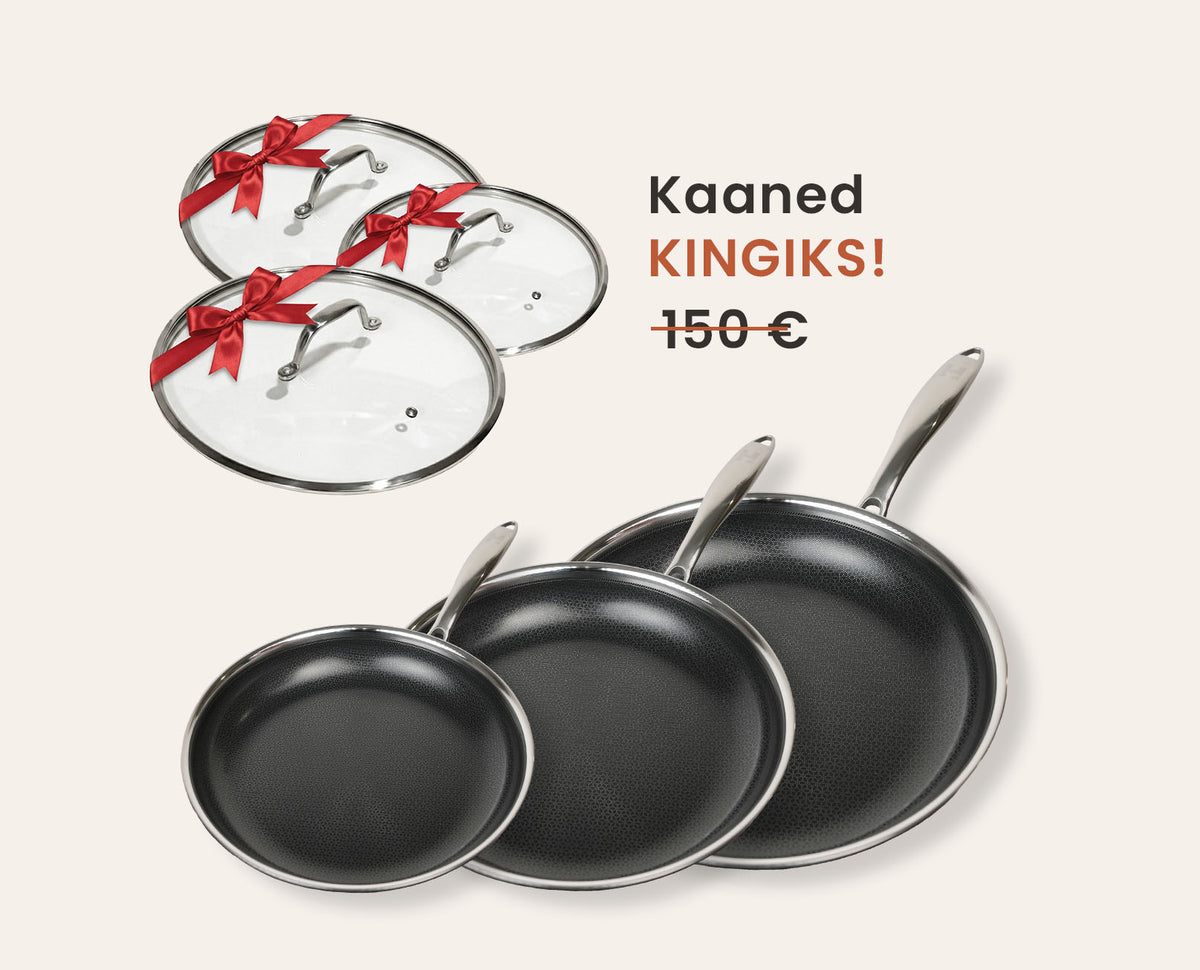 6-osaline Hoto™ pannikomplekt