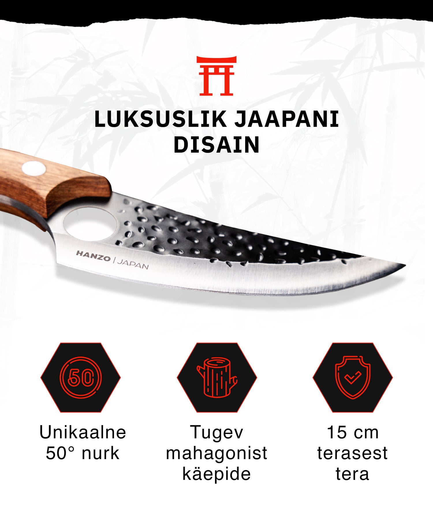 Prabangus japoniškas dizainas