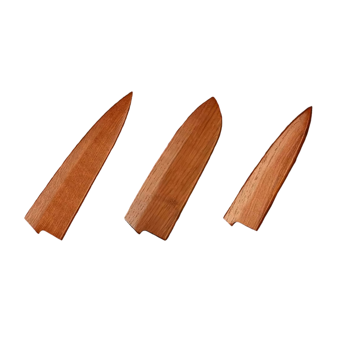 3 Sepistatud nuga puidust ümbrised
