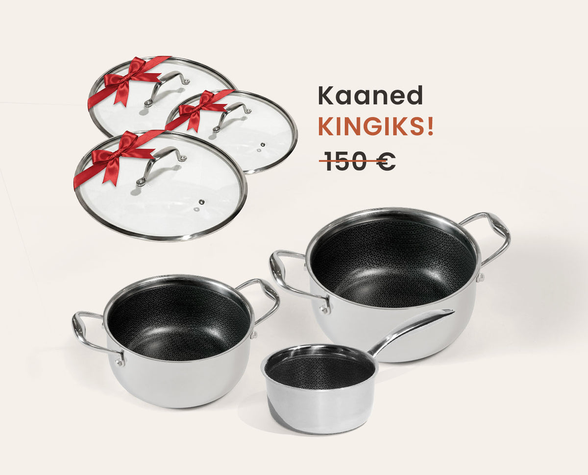 6-osaline Hoto™ kööginõude komplekt